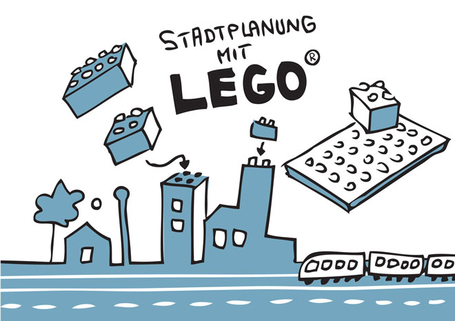 Illustration: Stadtplanung mit LEGO®